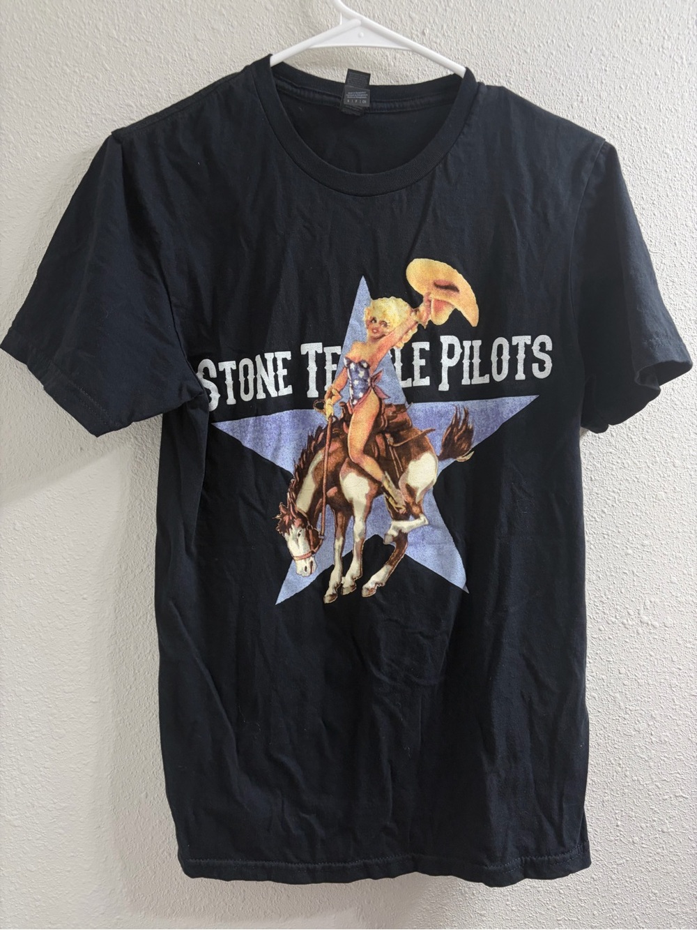 Stone Temple Pilots Women's Black Short Sleeve Graphic Tee